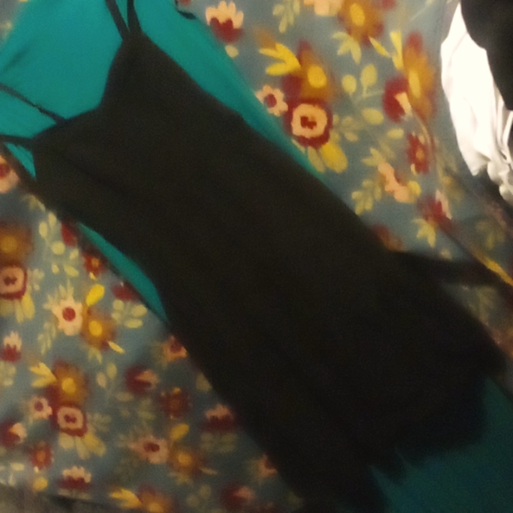 A comfy, simple, and form flattering classic little black dress.